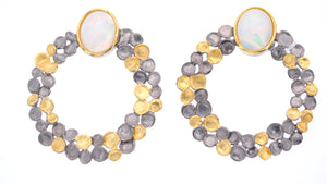 Opal bubble earrings - Oppulence
