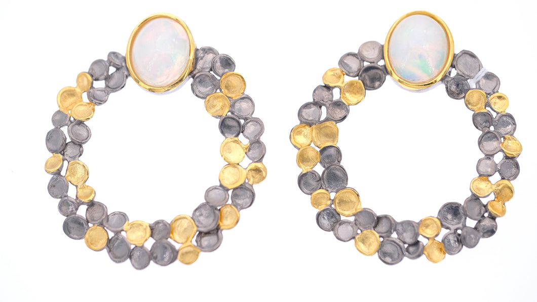 Opal bubble earrings - Oppulence