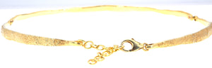 A Gold Torc necklace