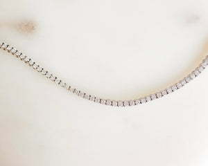 The tennis bracelet