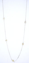 Load image into Gallery viewer, Five little diamond necklace