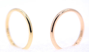 Classic wedding Bands