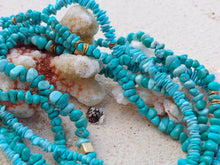 Load image into Gallery viewer, Navajo&#39;s beauty necklace - Darker Blue