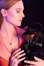 Load image into Gallery viewer, Green water necklace