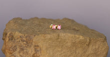Load image into Gallery viewer, Pink Flowers Studs