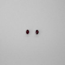 Load image into Gallery viewer, Red Rose Studds Earrings