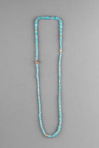 Navajo's beauty necklace - Darker Blue