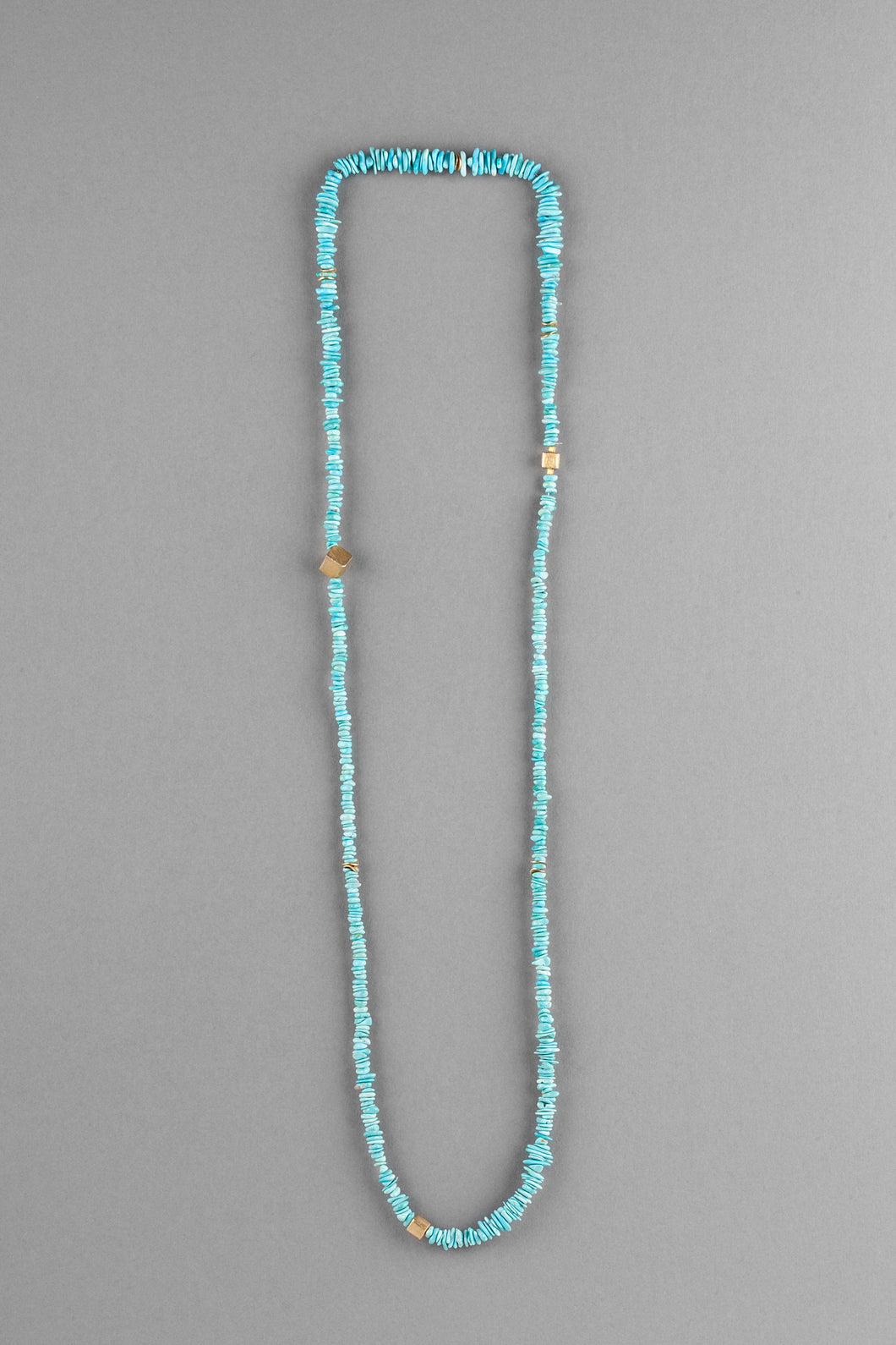 Navajo's beauty necklace - Darker Blue