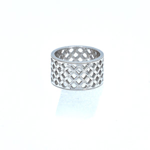 Signature Ring - Golden Basket - Only Diamonds