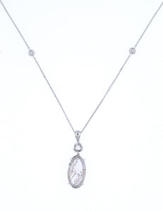 Hyde Park in winter - necklace