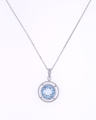 Sun's halo necklace