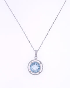 Sun's halo necklace