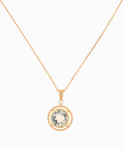 Sun's halo necklace