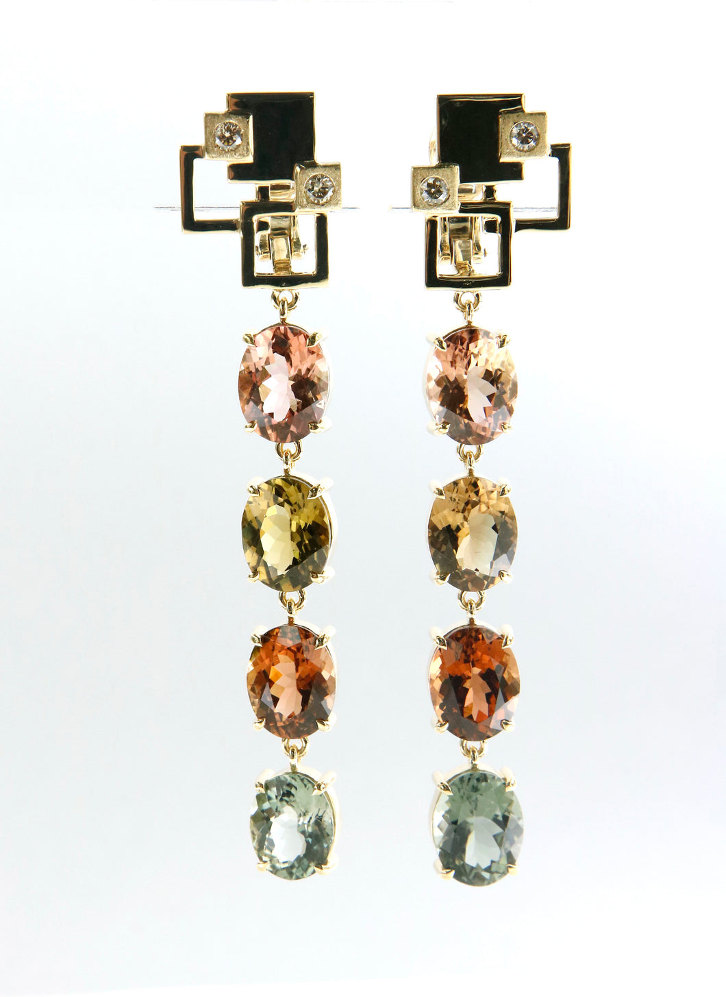 Window reflection earrings