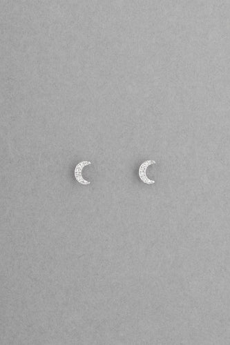 Shiny Moon Studs
