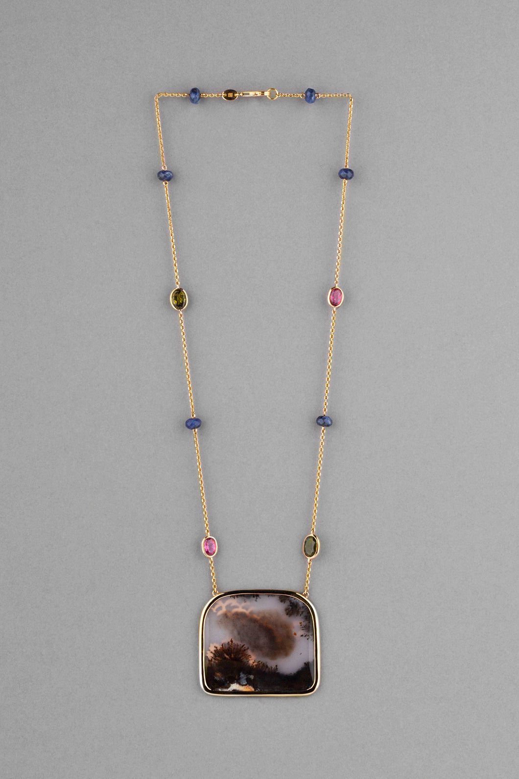 Bird Cloud Necklace