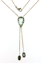 Load image into Gallery viewer, Green water necklace