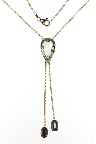 Green water necklace